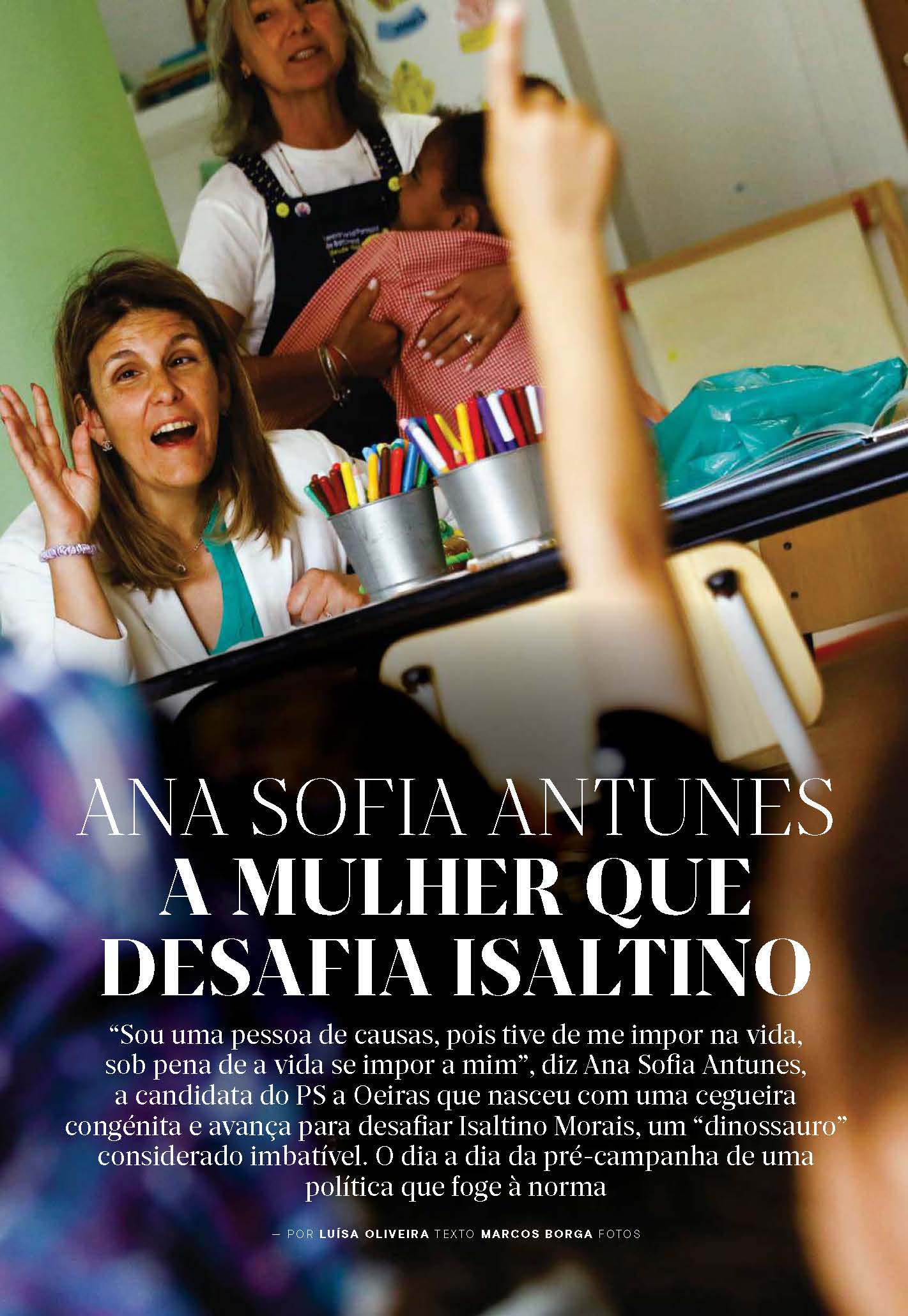 Asa- Visão_página_1 | Ps Oeiras Reportagem Revista Visão Sobre Ana Sofia Antunes