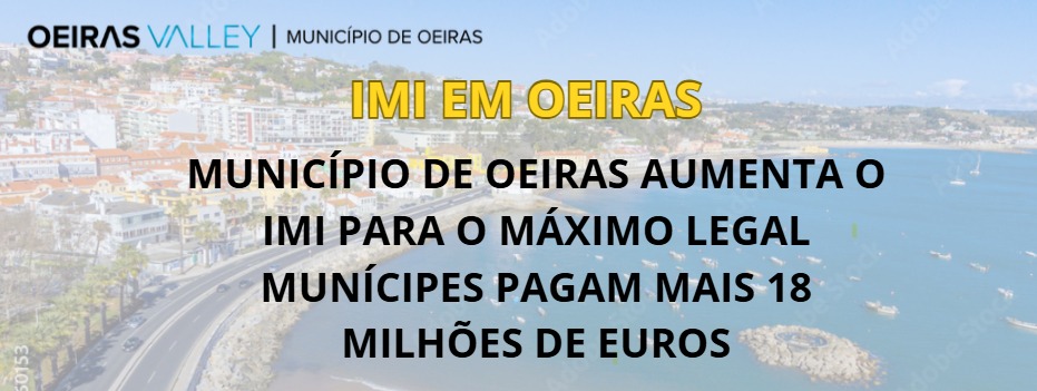 Imagem Que Informa O Aumento Do Imi Em Oeiras